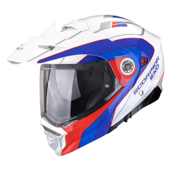 Scorpion Helmets Adx-2 kamps wht/red/blue xs